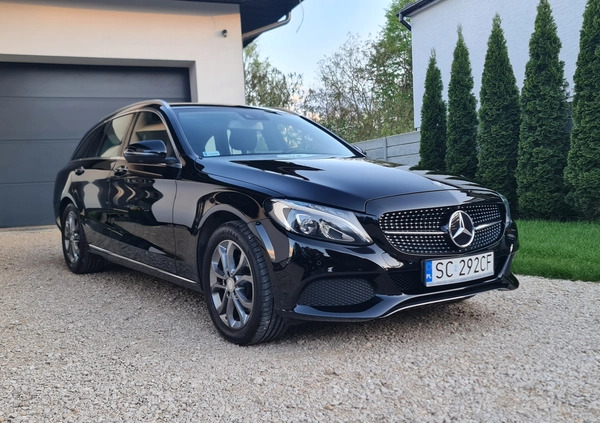 Mercedes-Benz Klasa C cena 91900 przebieg: 152000, rok produkcji 2016 z Radomsko małe 211